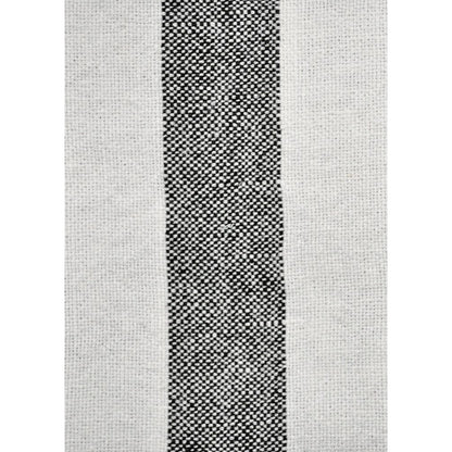 Black/white - Hampton Stripe By Raffles Textiles || Material World