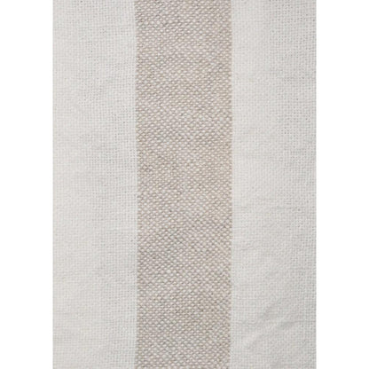 Natural/white - Hampton Stripe By Raffles Textiles || Material World