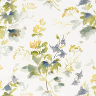 Anise/Slate - Honey Flowers By Sanderson || Material World