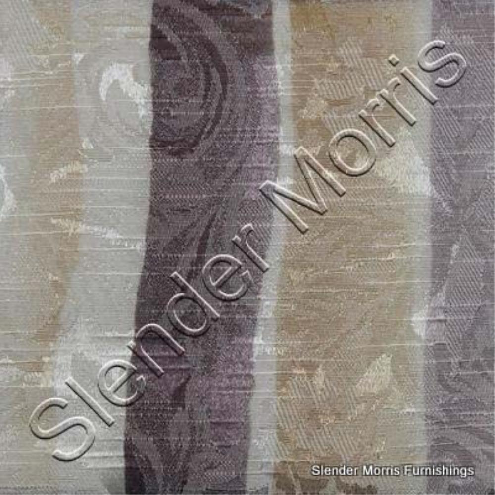 Sand/Grape - Lillypond Stripe By Slender Morris || Material World