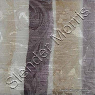 Sand/Grape - Lillypond Stripe By Slender Morris || Material World