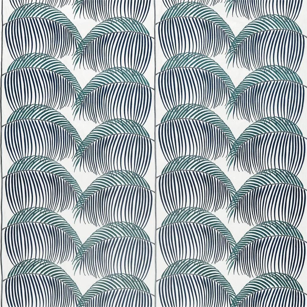 Indigo - Manila Embroidery By Sanderson || Material World