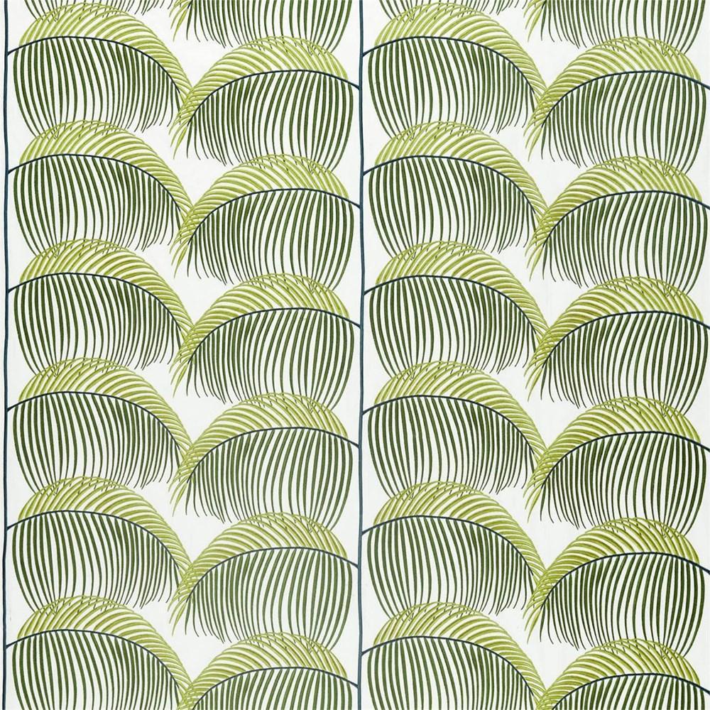Lime - Manila Embroidery By Sanderson || Material World