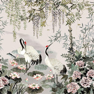 Oasis - Mizu Garden (Fabric Panel) By Mokum || Material World