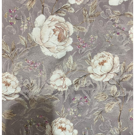 Purple - Peony (Jacquard) By Slender Morris || Material World