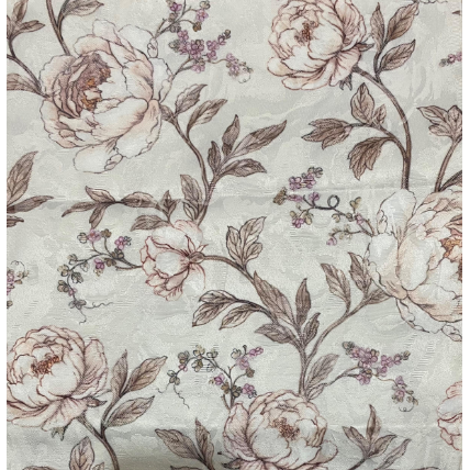 Stone - Peony (Jacquard) By Slender Morris || Material World