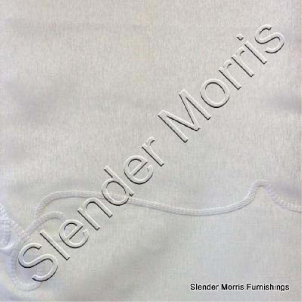 White - Snow Cornely Voile By Slender Morris || Material World