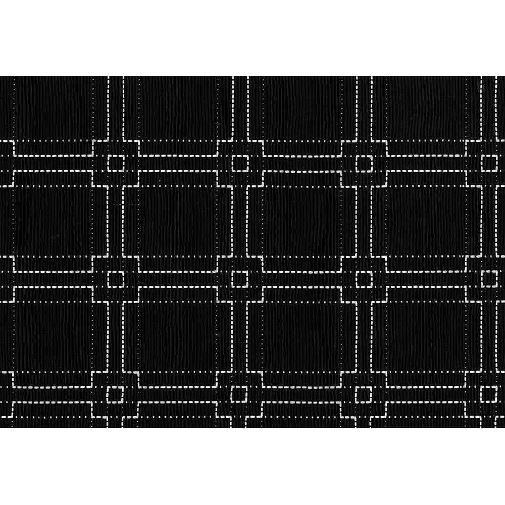 White on black 1184/2 - Square Stitch 1184 By Laura & Kiran || Material World