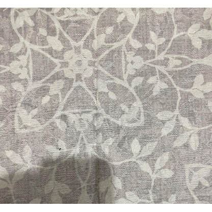 Grey - Stencil (jacquard) By Slender Morris || Material World