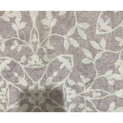 Purple - Stencil (jacquard) By Slender Morris || Material World