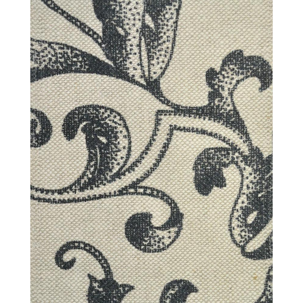 French Navy/Oatmeal - Tivoli By Raffles Textiles || Material World