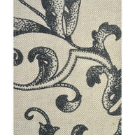 French Navy/Oatmeal - Tivoli By Raffles Textiles || Material World