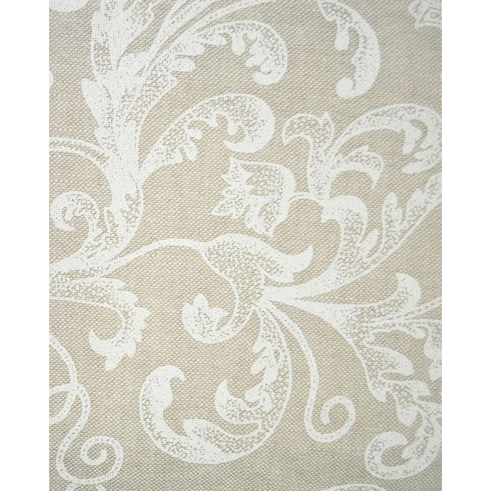White/Oatmeal - Tivoli By Raffles Textiles || Material World
