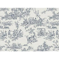 Blue - Toile By Slender Morris || Material World