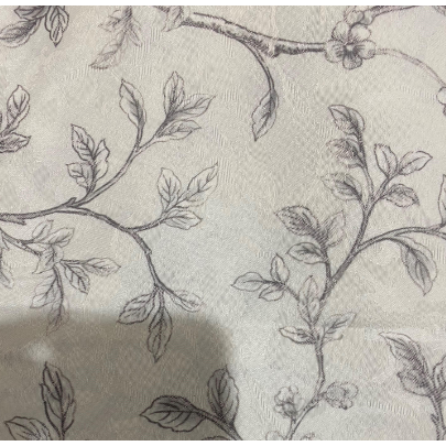 White - Vein (jacquard) By Slender Morris || Material World