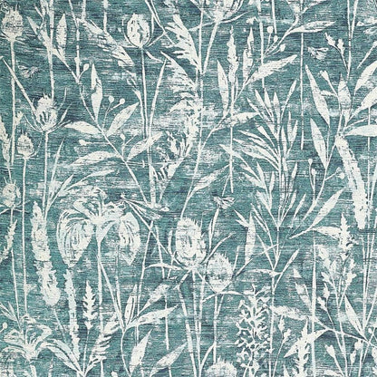 Cobalt - Violet Grasses By Sanderson || Material World