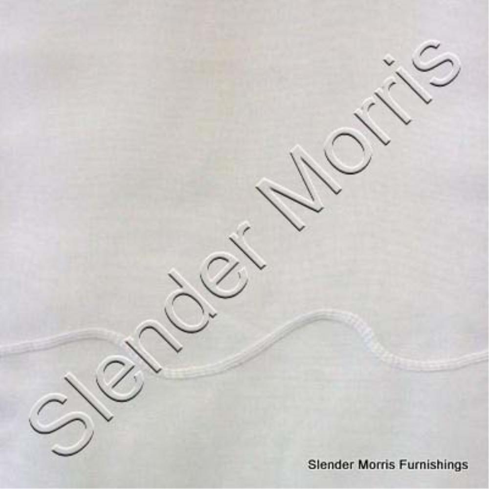 White - Wave Cornely Voile By Slender Morris || Material World